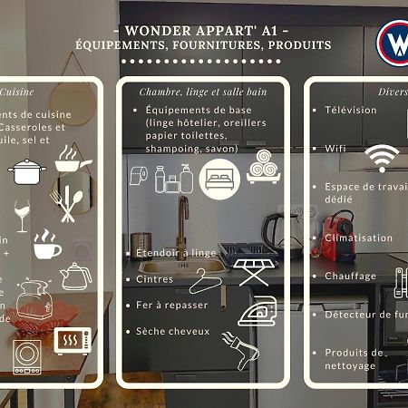 Wonder Appart' -A1- Parking Gratuit Apartment Toulouse Exterior photo